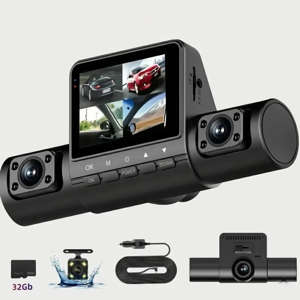 Quad Lens Dashboard Camera