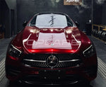 Glossy Liquid Metallic Red Vinyl Wrap