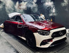 Glossy Liquid Metallic Red Vinyl Wrap