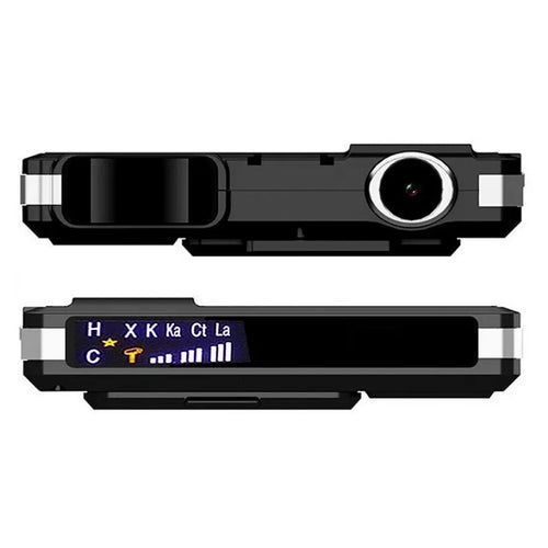 Portable Dual Dash Cam Radar Detector