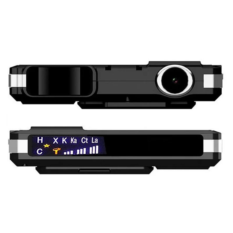Portable Dual Dash Cam Radar Detector