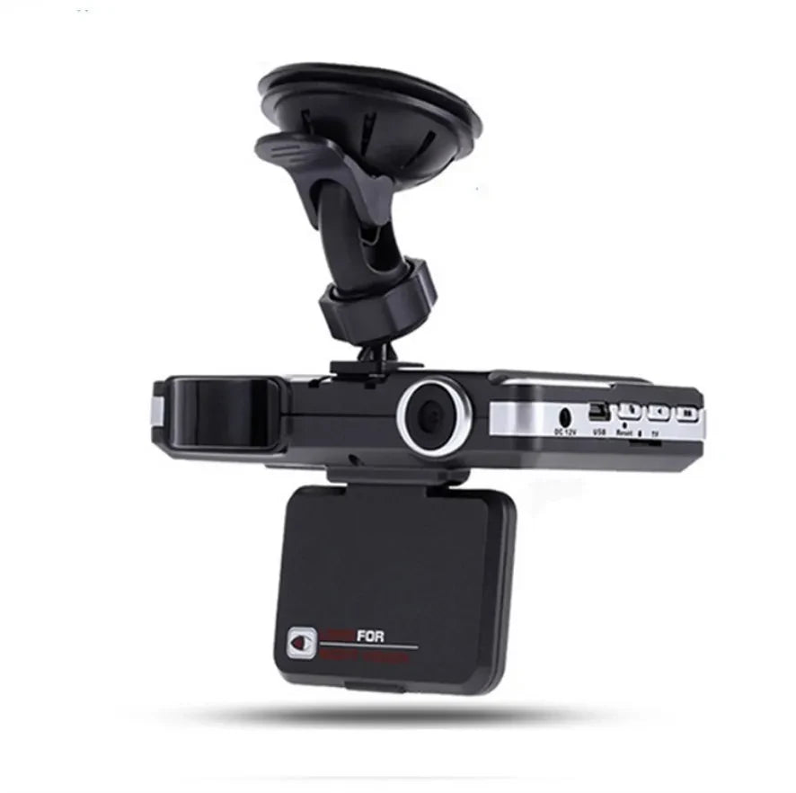 Portable Dual Dash Cam Radar Detector