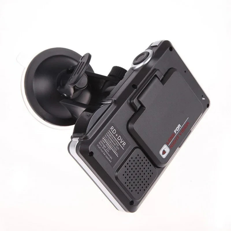 Portable Dual Dash Cam Radar Detector